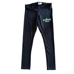 Concepts Sport Seattle Seahawks Fraction Leggings Black S NWOT $48